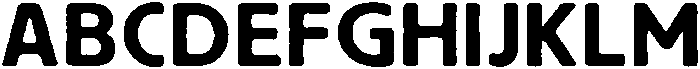 Daily Notes Sans Bold otf (700) Font UPPERCASE