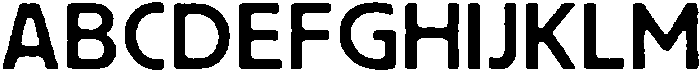 Daily Notes Sans Regular otf (400) Font UPPERCASE