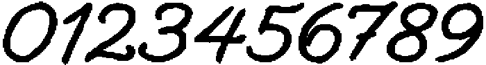 Daily Notes Script Bold otf (700) Font OTHER CHARS