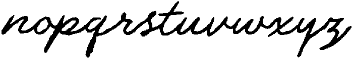 Daily Notes Script Regular otf (400) Font LOWERCASE