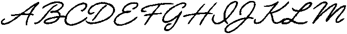 Daily Notes Script Slanted otf (400) Font UPPERCASE