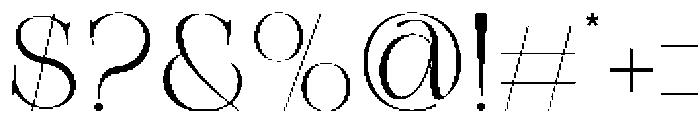 Daily Ramide Regular otf (400) Font OTHER CHARS