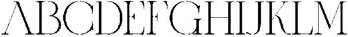 Daily Ramide Regular otf (400) Font UPPERCASE