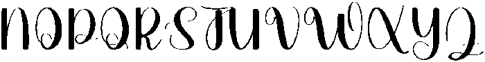 Daily Regular otf (400) Font UPPERCASE