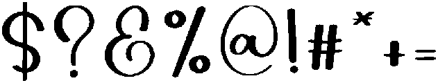 Daily Regular otf (400) Font OTHER CHARS