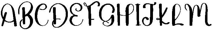 Daily Regular otf (400) Font UPPERCASE