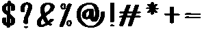 Daily Santa Regular otf (400) Font OTHER CHARS