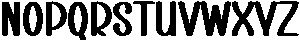 Daily Santa Regular otf (400) Font LOWERCASE