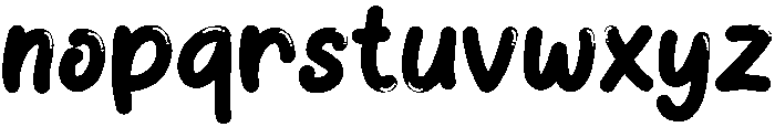 Daily School Regular otf (400) Font LOWERCASE