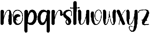 Daily Secreats Regular otf (400) Font LOWERCASE