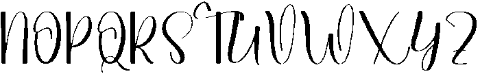 Daily Soulmate Regular otf (400) Font UPPERCASE