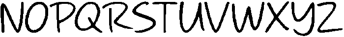 Daily Sunny Regular otf (400) Font UPPERCASE