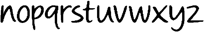 Daily Sunny Regular otf (400) Font LOWERCASE