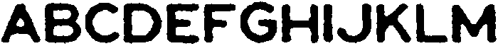 DailyPressFrizzled Regular otf (400) Font UPPERCASE