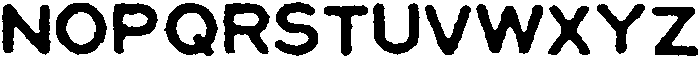 DailyPressFrizzled Regular otf (400) Font UPPERCASE