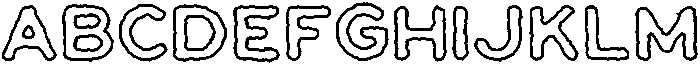 DailyPressOutline Regular otf (400) Font