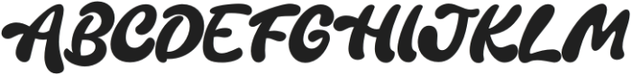 DailyShine-Regular otf (400) Font UPPERCASE