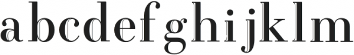 Dainty And Thick Regular otf (400) Font LOWERCASE