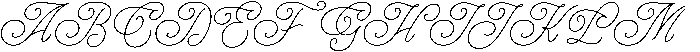 Daintyline-Regular otf (400) Font UPPERCASE