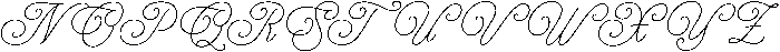 Daintyline-Regular otf (400) Font UPPERCASE