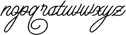 Daintyline-Regular otf (400) Font LOWERCASE