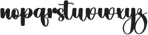 Daisies Beautiful Regular otf (400) Font LOWERCASE