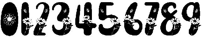 Daisies Regular otf (400) Font OTHER CHARS