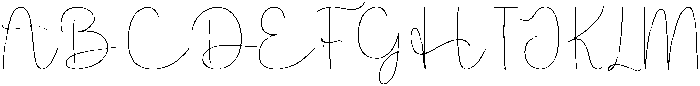 Daisy Birthday Regular otf (400) Font UPPERCASE