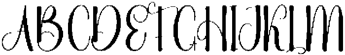 Daisy Calligraphy Regular otf (400) Font UPPERCASE