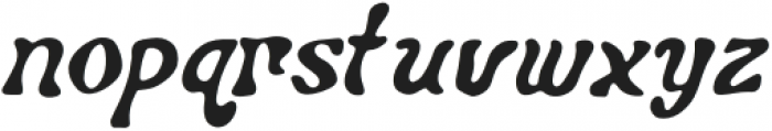 Daisy Chain Italic otf (400) Font LOWERCASE