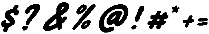 Daisy Mae Italic otf (400) Font OTHER CHARS