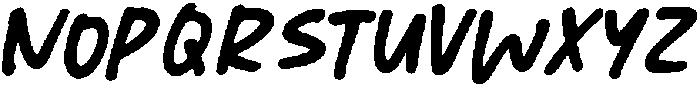 Daisy Mae Italic otf (400) Font UPPERCASE