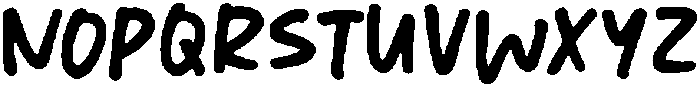 Daisy Mae Regular otf (400) Font UPPERCASE