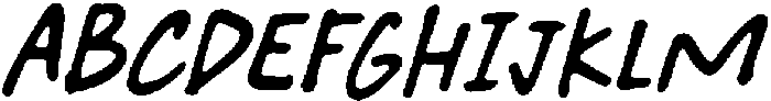 Daisy Mae Thin Italic otf (100) Font UPPERCASE