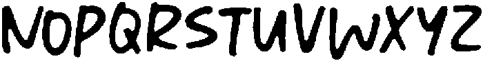 Daisy Mae Thin otf (100) Font UPPERCASE
