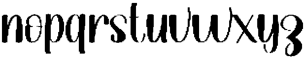 Daisy Market Regular otf (400) Font LOWERCASE