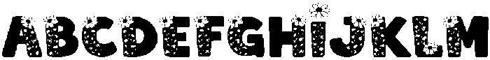Daisy Petal Regular otf (400) Font UPPERCASE