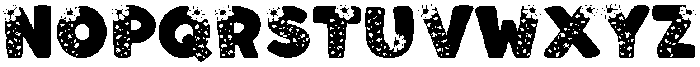 Daisy Petal Regular otf (400) Font UPPERCASE