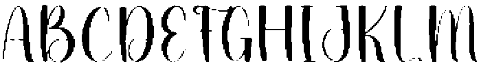 Daisy Regular otf (400) Font UPPERCASE