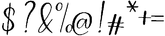 Daisy-Regular otf (400) Font OTHER CHARS