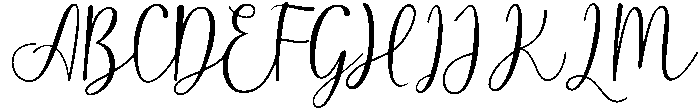 Daisy-Regular otf (400) Font UPPERCASE