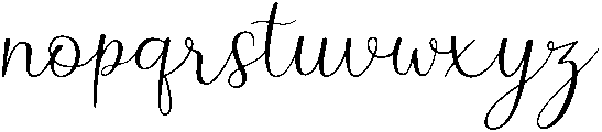Daisy-Regular otf (400) Font LOWERCASE