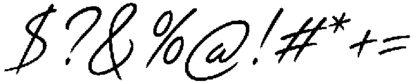Daisy Regular otf (400) Font OTHER CHARS