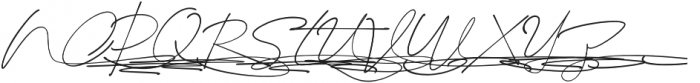 Daisy Signature Brush Alt Regular otf (400) Font UPPERCASE