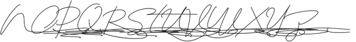 Daisy Signature Line Alt Regular otf (400) Font UPPERCASE