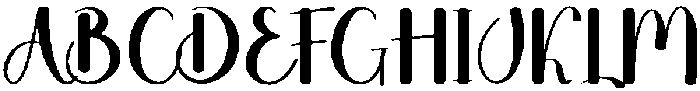 Daisy Wedding Regular otf (400) Font UPPERCASE