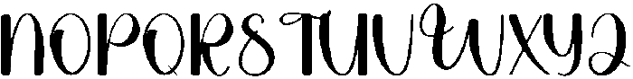Daisy Wedding Regular otf (400) Font UPPERCASE
