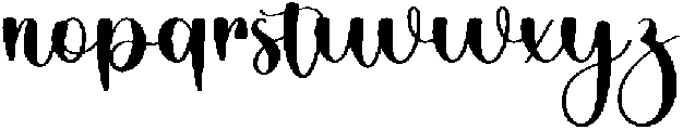 Daisy Wedding Regular otf (400) Font LOWERCASE