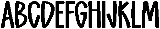 DaisyCake-Regular otf (400) Font UPPERCASE