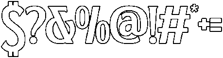 Daksine-Outline otf (400) Font OTHER CHARS